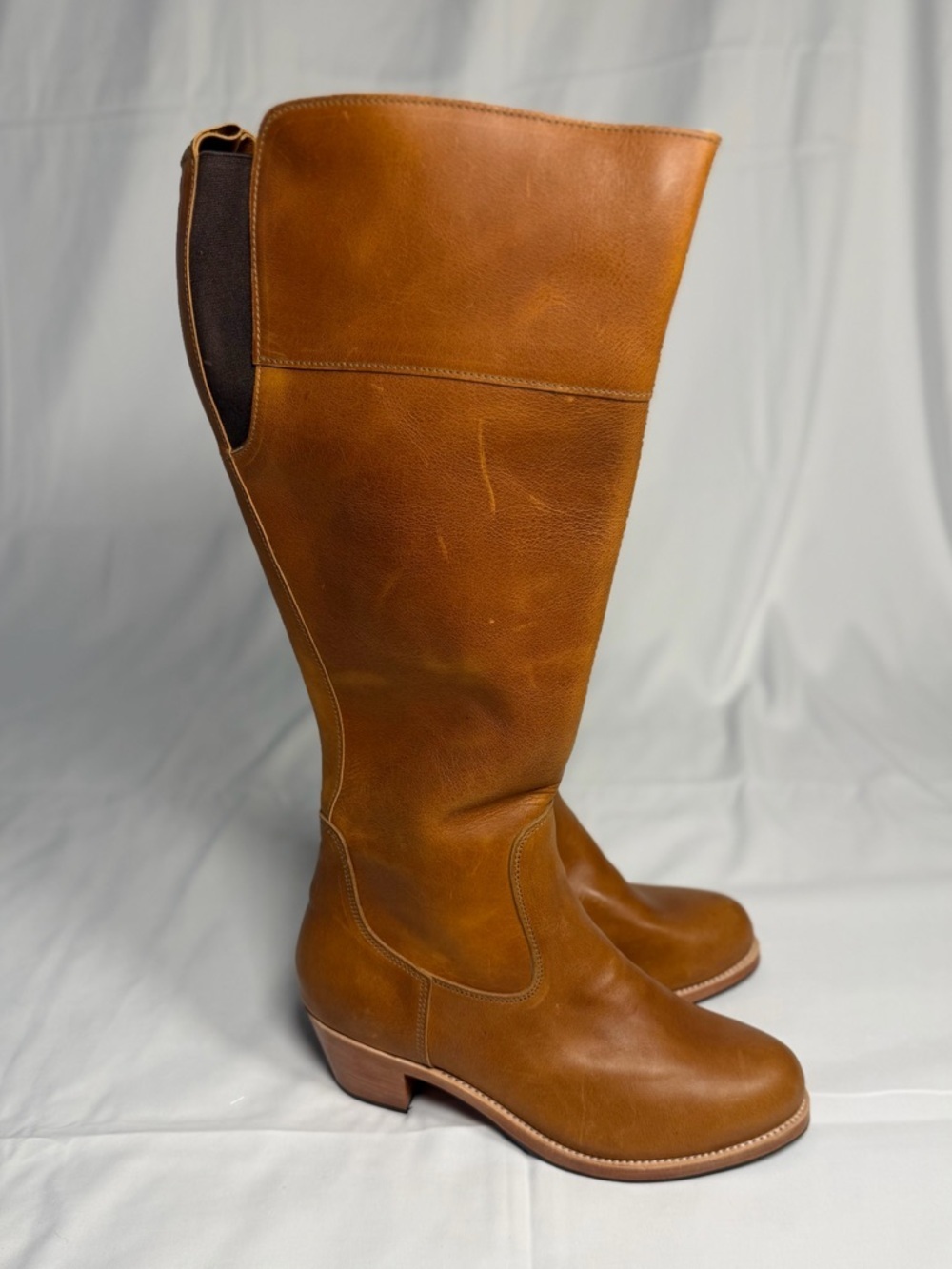 Adelante The Condesa Riding Boots, size 11C.  A few small imperfections.